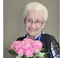 CARRIE FALKINGHAM (née JOHNSON) Obituary pic