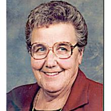 EDITH HATTIE MACMILLAN (MATTHEWS)  Obituary pic