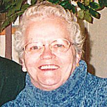 BARBARA JULIA TAYLOR (COGHILL)  Obituary pic
