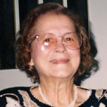 GLORIA EVANS  Obituary pic