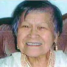CLOTILDE SUMAYLO ARADO  Obituary pic