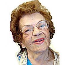 THORBJORG (BOBBE / TOBBA) DAVIDSON (SOLMUNDSON)  Obituary pic