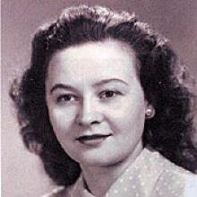 JOAN FLORA MCCAUGHEY (MARTIN)  Obituary pic