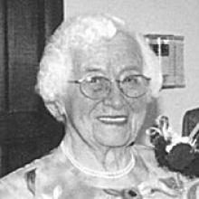 DORA HUNKIN  Obituary pic
