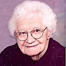 MARY BERGEN  Obituary pic