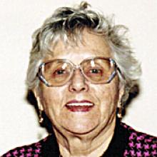 MARY MARTHA BOS (MACPHERSON)  Obituary pic