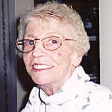 ALBERTA (BETTY) ECCLES  Obituary pic