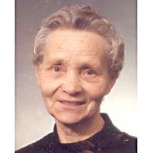 OLGA TELKE  Obituary pic