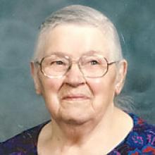 GERTRUDE FALK  Obituary pic