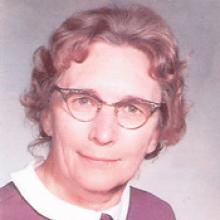 GLADYS ELEANOR ROWE  Obituary pic