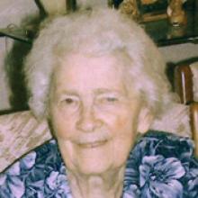 ELIZABETH (BETTY) BAIN GIBB (WATERS)  Obituary pic