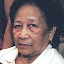 RUFINA MEDRANO  Obituary pic