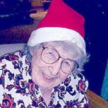 MARGARET ADAMS  Obituary pic