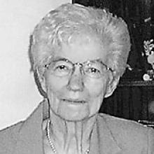 JUSTINA WIEBE  Obituary pic