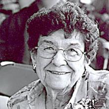 ALICE BUSS (MILLER)  Obituary pic