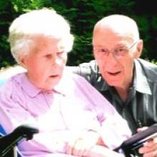 MORRIS ROMANOFF SHIRLEY ROMANOFF  Obituary pic