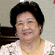 FLORENCIA C. CAMUYONG  Obituary pic
