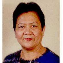 MELANIA SAN JUAN  Obituary pic