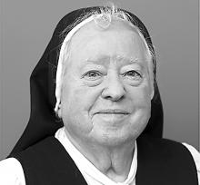 SR. PATRICIA (MAGDALENA) KOWALCZYK, OSB  Obituary pic