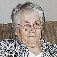 GEORGETTE PARISIEN (TOUROND)  Obituary pic
