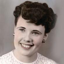MARGARET SAUNDERS  Obituary pic