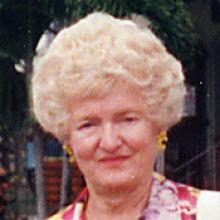 OLIVE SPITZER  Obituary pic