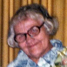 MARIA LUSSIER -  Obituary pic