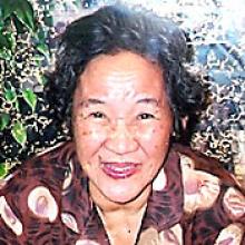 ZENAIDA ADARAYAN CAMAMA  Obituary pic