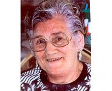 MARY VAN DE LAAR  Obituary pic