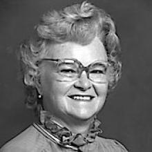 IRIS MARY EVELYN CAMPBELL  Obituary pic