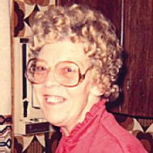 DORA COGHILL  Obituary pic