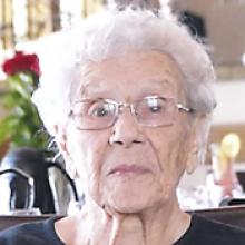 GWENDOLINE MURIEL DANIELS  Obituary pic
