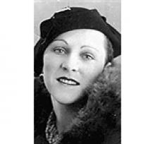 LILLIAN ROUBLE VIOLET MAXINE (MASKIW) ROUBLE LAZARENKO  Obituary pic