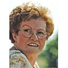 GUDRUN (GERTIE) AGUSTA EINARSON  Obituary pic