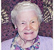WILHELMINA KLIMPKE (HARTENBERG) (MINNIE) (WILLA) Obituary pic