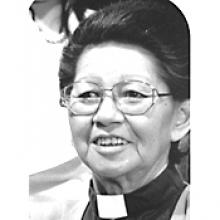PHYLLIS KEEPER THE REVEREND CANON DOCTOR  Obituary pic