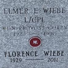 FLORENCE WIEBE  Obituary pic