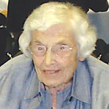 HILDA MARY LARGE  Obituary pic