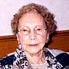 FLORENCE (DOUMA) BISSETT  Obituary pic