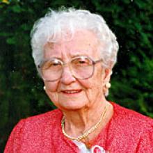V. IRENE ADAMS  Obituary pic
