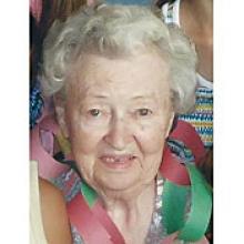 BERTHA LANG  Obituary pic