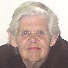 ELINBORG SYLVIA PEARL GUNNESS  Obituary pic