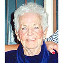 FLORENCE (BILLIE) PERCY  Obituary pic