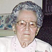 GRETCHEN CLARA WILSON (THOMPSON)  Obituary pic