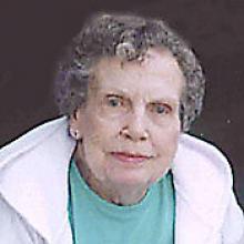 MARGARET FERGUSON SINCLAIR  Obituary pic