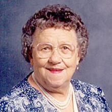 MARIE BERNIER (BOUCHER)  Obituary pic