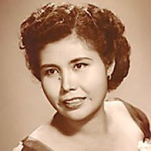 AMPARO SIAO VASALLO  Obituary pic