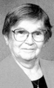 BERTHA PETERS  Obituary pic