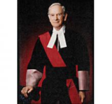 THE HONOURABLE MR. JUSTICE GORDON JACOB BARKMAN  Obituary pic