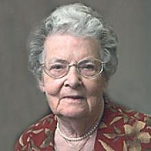 HAZEL EVELYN FROEBE (COLPITTS)  Obituary pic